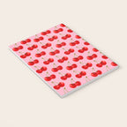 Y2K Cherries - Pink Pattern Large Notebook Gallery Image 3