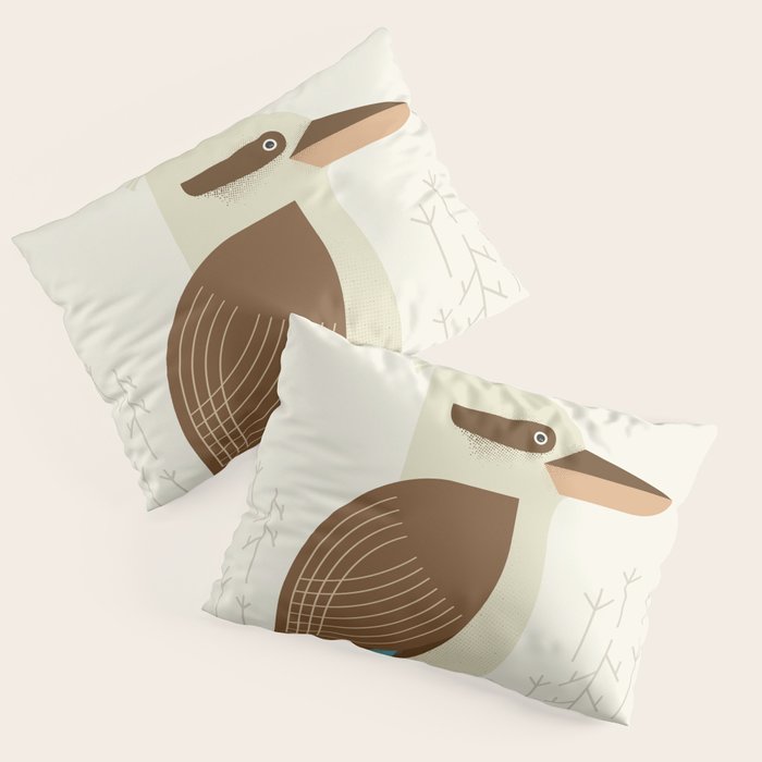Laughing Kookaburra, Bird of Australia Pillow Sham Gallery Image 3