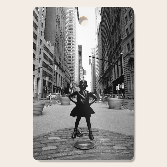 Fearless Girl Cutting Board Gallery Image 1