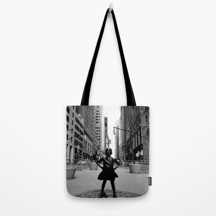 Fearless Girl Tote Bag Gallery Image 2