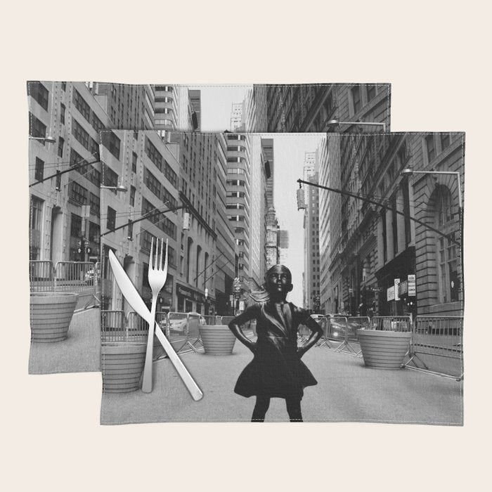 Fearless Girl Placemat Gallery Image 1
