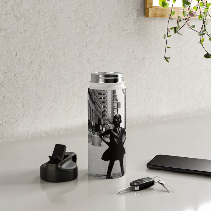Fearless Girl Water Bottle Gallery Image 4