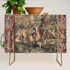 Antique 18th Century 'Capture of Lille' French Tapestry Credenza Gallery Image 1
