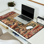 Antique 18th Century 'Capture of Lille' French Tapestry Desk Mat Gallery Image 2