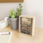 Antique 18th Century 'Capture of Lille' French Tapestry Mini Art Print Gallery Image 2
