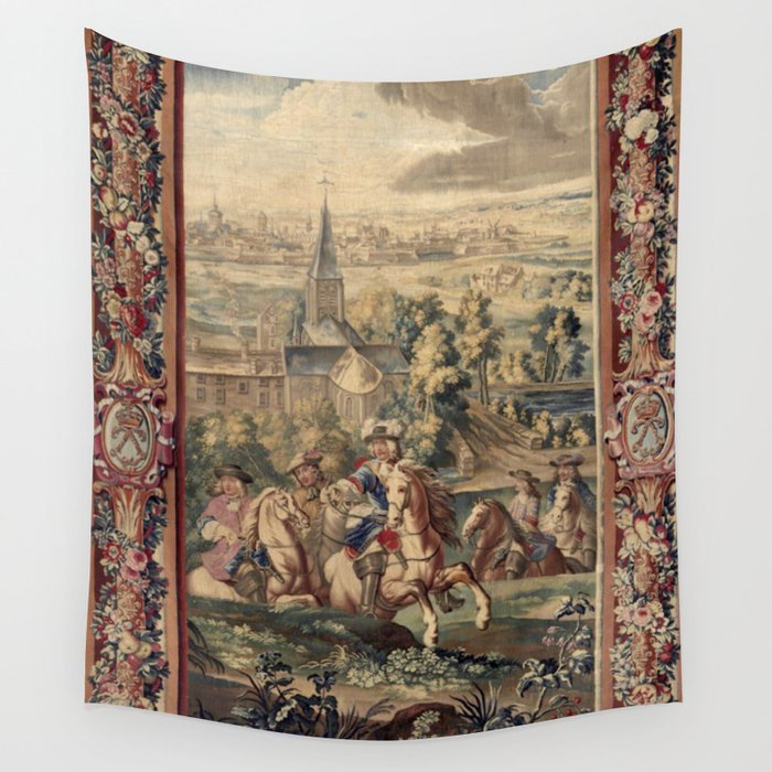 Antique 18th Century 'Capture of Lille' French Tapestry Wall Tapestry Gallery Image 4