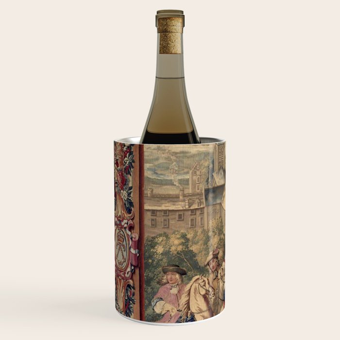 Antique 18th Century 'Capture of Lille' French Tapestry Wine Chiller Gallery Image 2