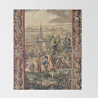 Antique 18th Century 'Capture of Lille' French Tapestry Throw Blanket Gallery Image 2