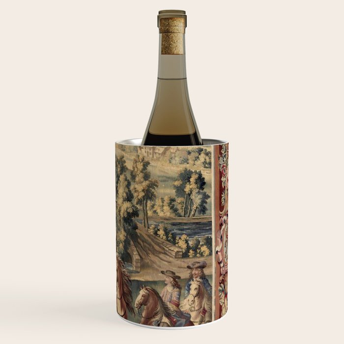 Antique 18th Century 'Capture of Lille' French Tapestry Wine Chiller Gallery Image 3