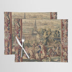 Antique 18th Century 'Capture of Lille' French Tapestry Placemat Gallery Image 1