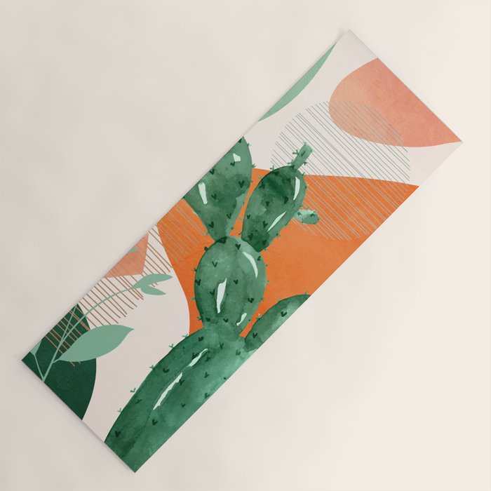Cactus Garden 1 Yoga Mat Gallery Image 1