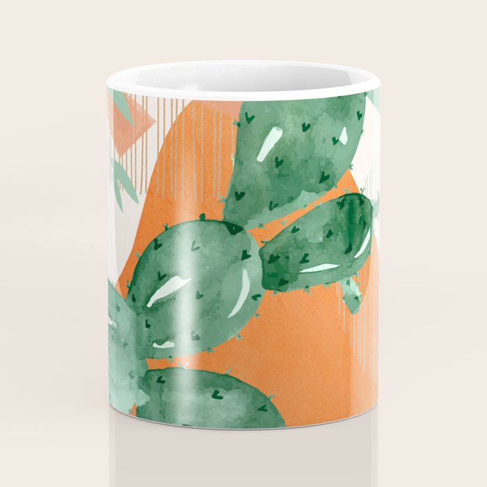 Cactus Garden 1 Coffee Mug Gallery Image 4