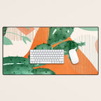 Cactus Garden 1 Desk Mat Gallery Image 1