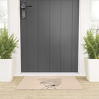 Love or Die Tryinâ - Cowhand Black & Cream Welcome Mat Gallery Image 3