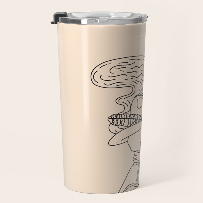 Love or Die Tryinâ - Cowhand Black & Cream Travel Mug Gallery Image 3