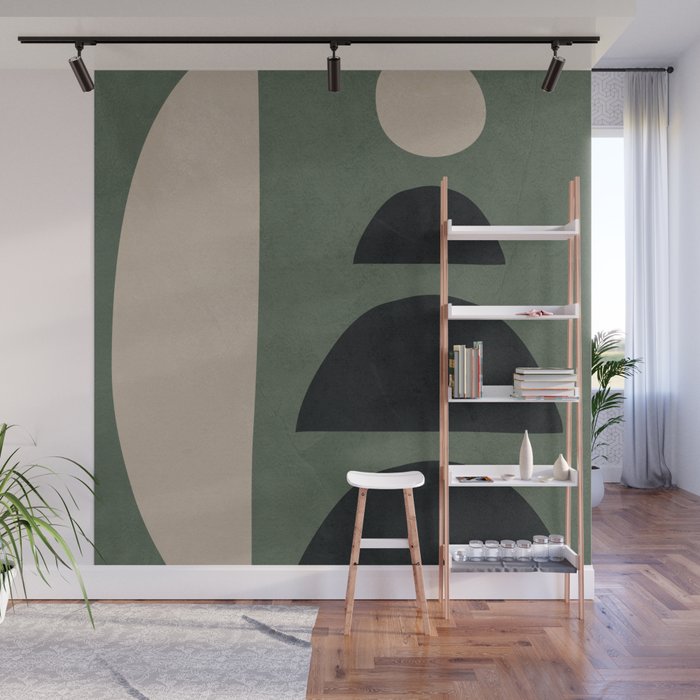 Abstract Balance 2 Wall Mural Gallery Image 1