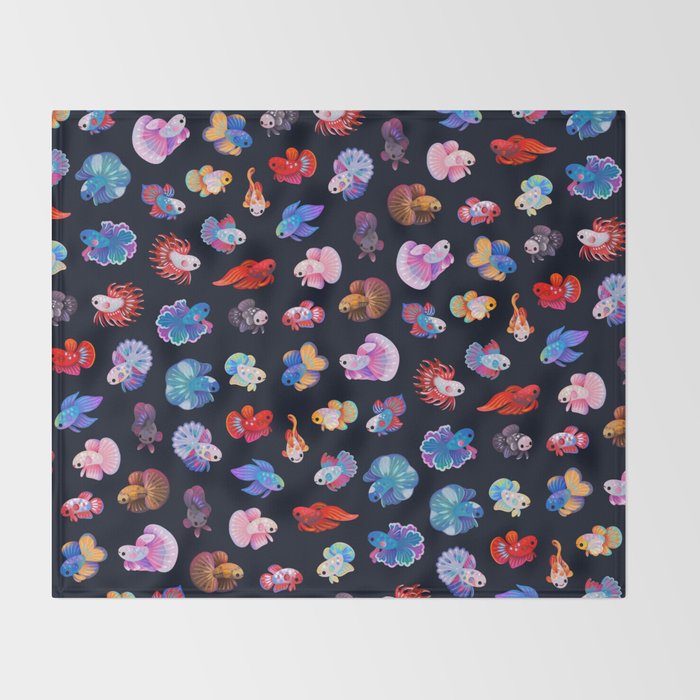 Betta Throw Blanket Gallery Image 2