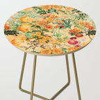 Vintage & Shabby Chic -  Sunny Gold Botanical Flowers Summer Day Side Table Gallery Image 2