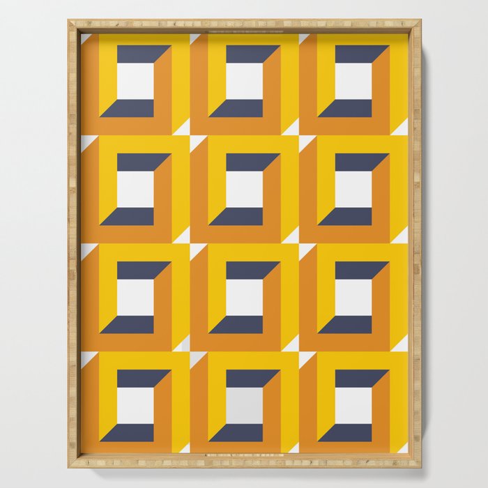 Modern Geometric 74C Serving Tray Gallery Image 1