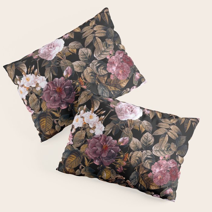Autumn Winter Flowers IV Pillow Sham Gallery Image 1