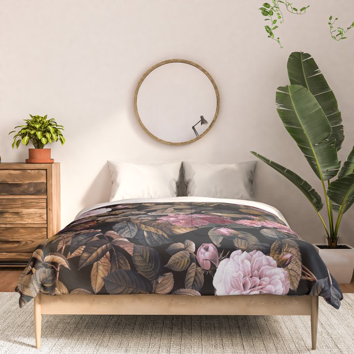 Autumn Winter Flowers IV Comforter Gallery Image 3