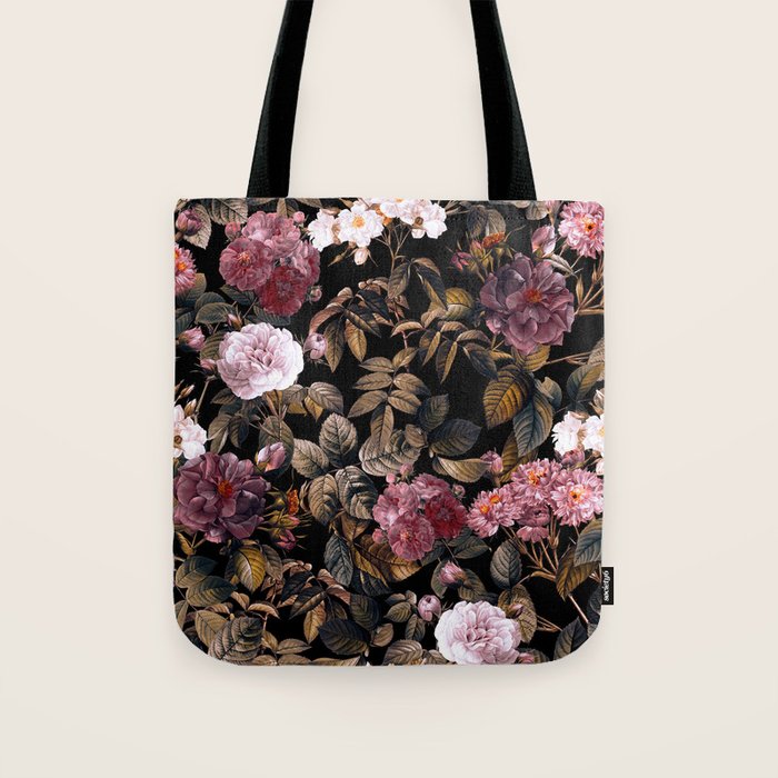 Autumn Winter Flowers IV Tote Bag Gallery Image 1