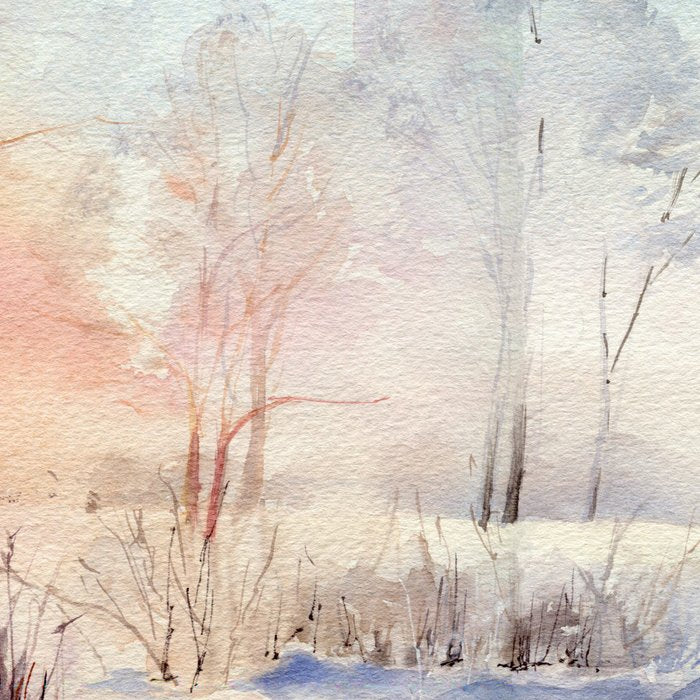 Ethereal Snowy Christmas Morning Sunrise  Coffee Mug Gallery Image 2