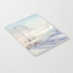 Ethereal Snowy Christmas Morning Sunrise  Notebook Gallery Image 2