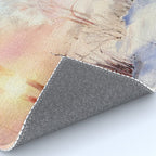 Ethereal Snowy Christmas Morning Sunrise  Rug Gallery Image 4