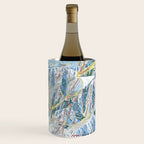 Park City Utah Trail Map Ski Snowboard Wine Chiller Gallery Image 3