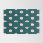 Evil Eye Dots - Teal & Pink Rug Gallery Image 2