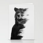 Observing Bear Stationery Card Gallery Image 2