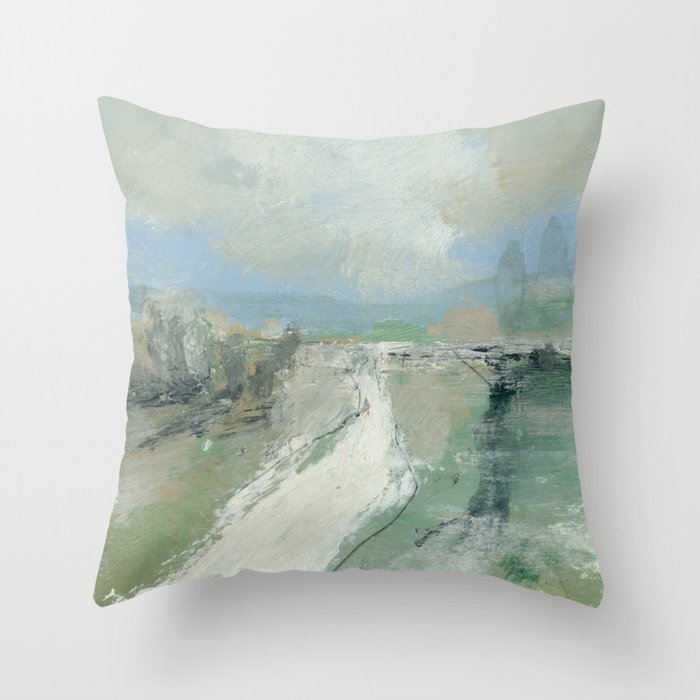 Bramble Brook Throw Pillow Gallery Image 1