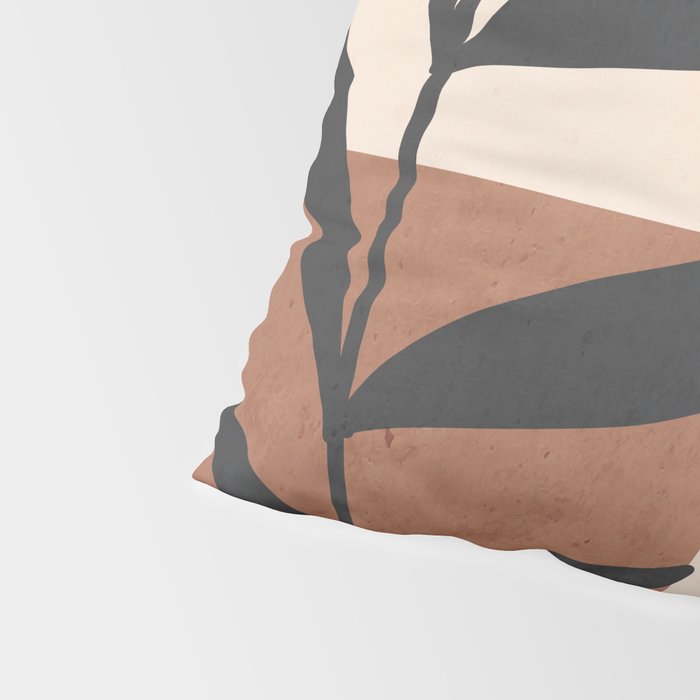 Minimal Abstract Art Plant 5 Pillow Sham Gallery Image 4