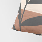 Minimal Abstract Art Plant 5 Pillow Sham Gallery Image 4