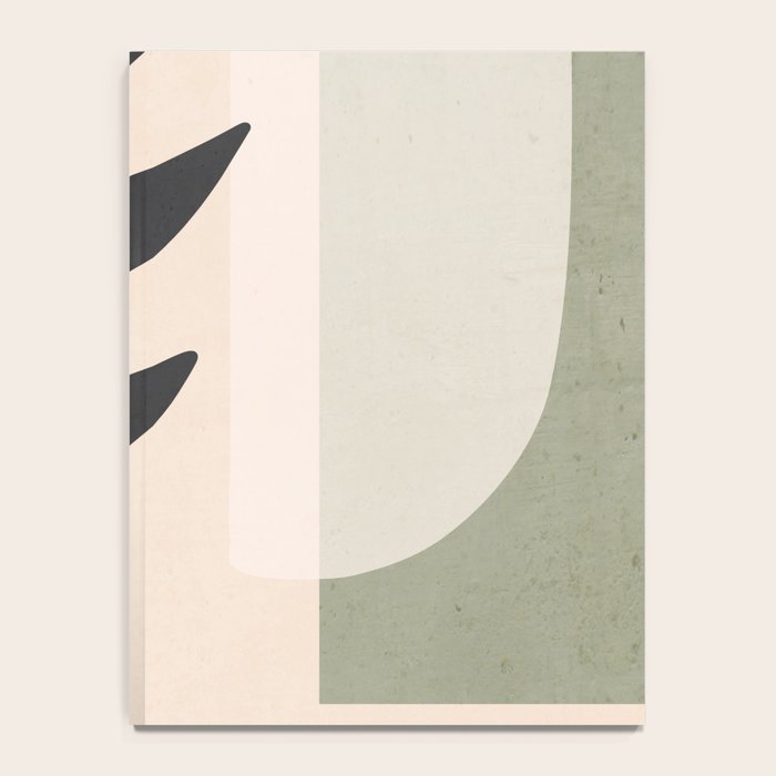 Minimal Abstract Art Plant 5 Notebook Gallery Image 4