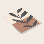 Minimal Abstract Art Plant 5 Notebook Gallery Image 3