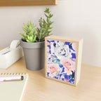 Modern Vibrant Flowery Garden B Mini Art Print Gallery Image 2
