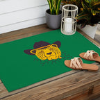 Leafy Cowgirl Cheetah Outdoor Rug Gallery Image 2