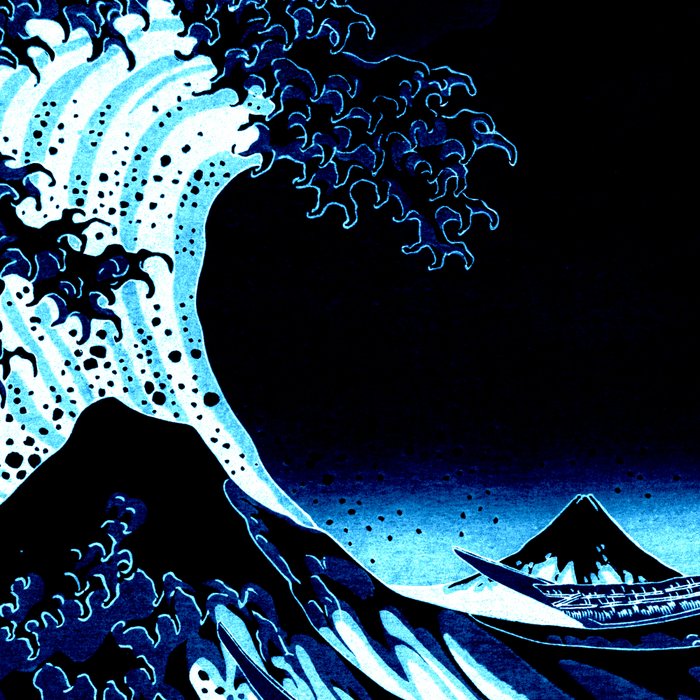 the Great Wave blue Coffee Mug Gallery Image 2