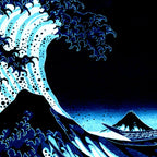 the Great Wave blue Coffee Mug Gallery Image 2