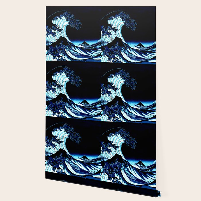 the Great Wave blue Wallpaper Gallery Image 2