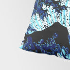 the Great Wave blue Pillow Sham Gallery Image 4