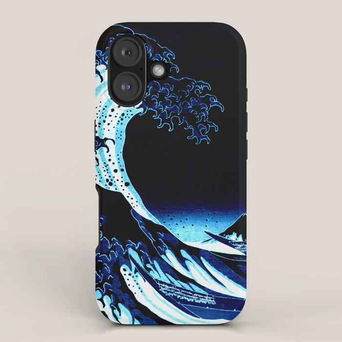 the Great Wave blue iPhone Case Gallery Image 1