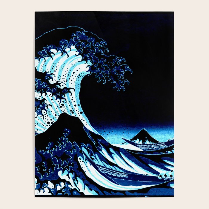 the Great Wave blue Poster Gallery Image 4