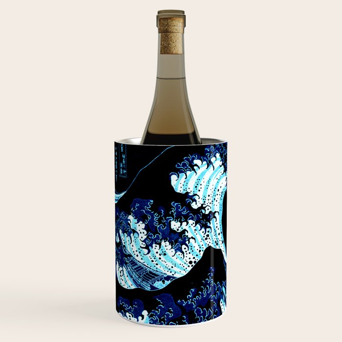 the Great Wave blue Wine Chiller Gallery Image 2