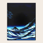 the Great Wave blue Notebook Gallery Image 4