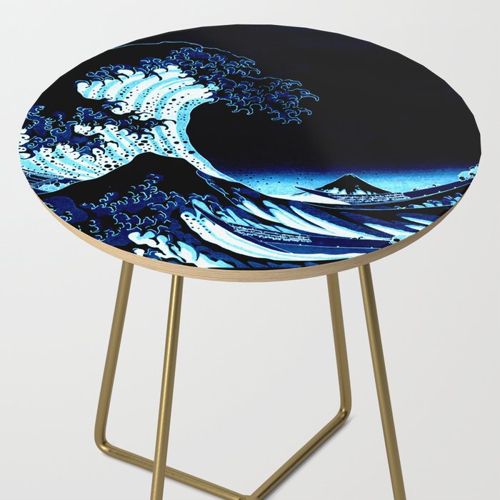 the Great Wave blue Side Table Gallery Image 2