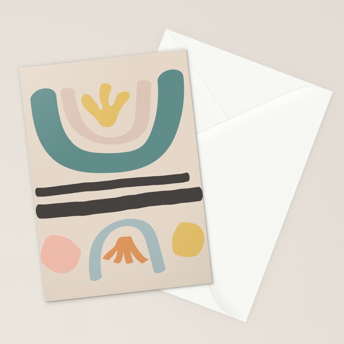 flower field Stationery Card Gallery Image 2