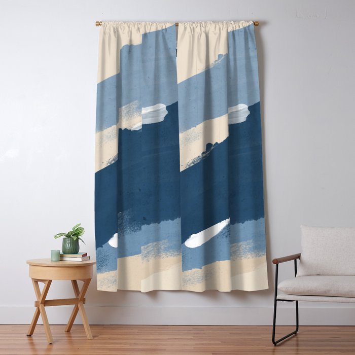 Minimal Abstract Art 23 Window Curtain Gallery Image 1